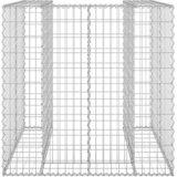  Gabionski zid za kantu od pocinčanog čelika 110 x 100 x 110 cm | shoptok.hr