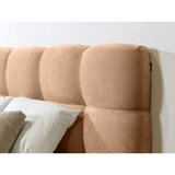 Bobochic Paris Svijetlo ružičasti tapecirani bračni krevet s podnicom 160x200 cm Kumo – | shoptok.hr