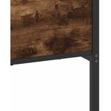  Metalni okvir kreveta bez madraca boja hrasta 193x201 cm | shoptok.hr