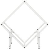  Stalak za drva bijeli 60x25x60 cm Hladno valjani čelik | Eponuda.ba