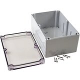 Hammond Electronics Univerzalno kućište 240 x 160 x 120 Polikarbonat Siva, Bistra 1554VB2GYCL 1 ST Cijene