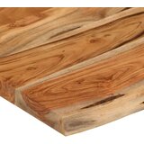 vidaXL Stenska polica 60x40x3,8 cm pravokotna akacija naraven rob | Shoptok.si