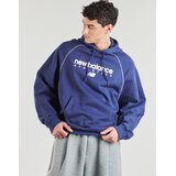 New Balance LINEAR GRAPHIC FLEECE HOODIE Tamno plava | shoptok.hr