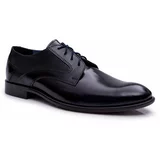 Kesi Men's shoes Bednarek elegant leather lacquered shoes black midas