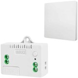 Delight Vgradni brezžični sprejemnik + enojno kinetično stensko stikalo brez uporabe baterij 110 - 230V AC 10A 433 Mhz Cene
