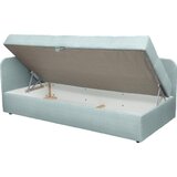 XORA LEŽALNIK, pastelno modra tekstil | Shoptok.si