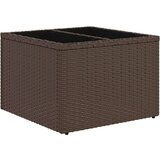  Vrtna sedežna garnitura 9-delna z blazinami rjava poli ratan, (21112718) | Shoptok.si