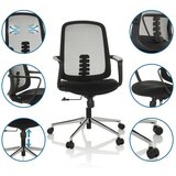 MID.YOU Pisarniški Stol Sediolo B, Črna | Shoptok.si