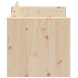  Vrtni dvosjed 134 x 60 x 62 cm od masivne borovine | Shoptok.si
