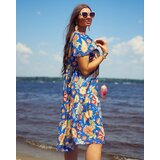 Resti Cobalt women's dress with colorful floral pattern | Eponuda.ba