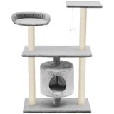  Penjalica za mačke sa stupovima za grebanje 95 cm siva | shoptok.hr