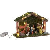 HI Hiška za jaslice (Do x Š x V: 30 x 10 x 20 cm, LED osvetlitev) | Shoptok.si