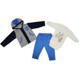 HAJDI BABY Komplet za bebe, Sivo-plavi Cene