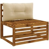  Jastučić za leđa PUTTEN 100% poliester Bež 80 x 40 x 10 cm Slike