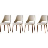 Hanah home Açelya - Cream - 1 (4 kosi) set stolov, (20779171) | Shoptok.si