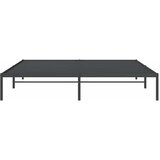 Metalni okvir za krevet crni 200x200 cm | shoptok.hr
