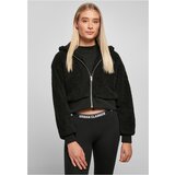 UC Curvy Women's short oversized jacket Sherpa black | Shoptok.si