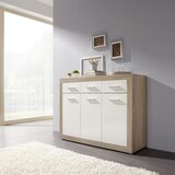 XORA KOMODA, hrast sonoma, bela | Shoptok.si