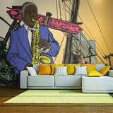  Tapeta - Saxophonist in New York 350x270 Cijene