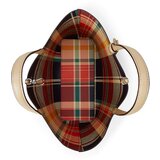 Polo Ralph Lauren Nakupovalna torba pesek / zelena / rdeča / črna | Shoptok.si