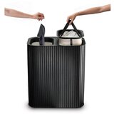 Joseph Joseph Crna bambusova košara za rublje 2x45 l Tota Luxe – | shoptok.hr
