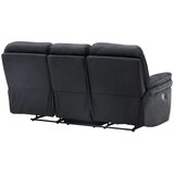 Venture Home trosjed s recliner funkcijom Saranda, crna | shoptok.hr