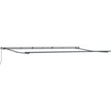 vidaXL Ročni zložljivi senčnik svetlo siva 600x300 cm | Shoptok.si
