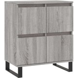 vidaXL Komoda siva sonoma 60x35x70 cm inženirski les | Shoptok.si