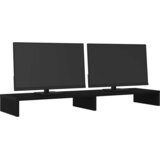  Stalak za monitor Crni hrast 100x27x10 cm Konstruirano drvo | shoptok.hr