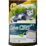 LOVE CAT posip za mačke zeleni čaj tofu 6l Cene'.'