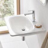 Grohe 3956500H Essence 60 x 48,5 cm pravokotni stenski keramični umivalnik z odprtino za armaturo | Shoptok.si
