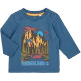 Timberland Majice z dolgimi rokavi TEE-SHIRT MANCHES LONGUES T60250 Modra | Shoptok.si