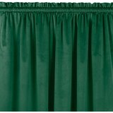 Curtain VILA color bottle green style classic 5 cm pole pocket with 3 cm fringe velvet 530x245 HOMEDE | shoptok.hr