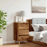  Noćni ormarić staro drvo 40x35x69 cm izrađeno drvo | shoptok.hr