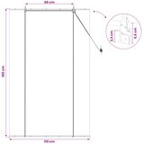 Rolo zavjesa Siva 110 x 160 cm Bambus | shoptok.hr