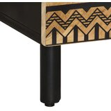  Visoka ploča 60x33,5x100 cm Puno grubo drvo Mango | shoptok.hr