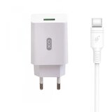 XO Punjač za mob. L36 + kabl USB Tip c kabl FAST beli Cene