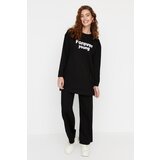 Trendyol Sweatsuit Set - Black - Regular fit Cene