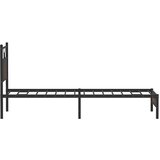 vidaXL Okvir kreveta bez madraca smeđa boja hrasta 90x190 cm drveni | shoptok.hr