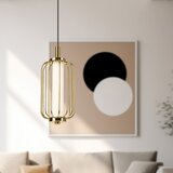  LED luster na sajli BONNIE LED/10W/230V 3000K zlatni | Eponuda.com