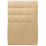 Sommeil de plomb 90 cm oblazinjeno vzglavje - rumena Trpežno blago, (21612923) | Shoptok.si