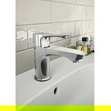 Ideal Standard Armatura za umivalnik v sijajno srebrni barvi Alpha – | Shoptok.si