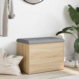  Klupa za odlaganje Sonoma hrast 62x42x45 cm Konstruirano drvo | Eponuda.ba