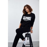 Fasardi Women's tracksuit set with an application black | Shoptok.si