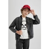 Defacto Boys College Collar Bomber Jean Jacket | ePonuda.com
