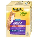 MultiFit Cat Jelly Adult Duo Fish&Classic Mix Multipack 12x100g Cene