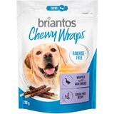 briantos Chewy Wraps bez sirove kože, za pse - Pačetina 2 x 200 g | shoptok.hr