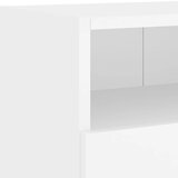  Zidni TV ormarići 2 kom bijeli 100x30x30 cm konstruirano drvo | shoptok.hr
