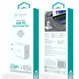 DEVIA Adapter Rocket series Gan 45W bela | ePonuda.com