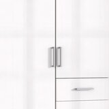 MID.YOU omara za oblačila, bela, bela, visoki sijaj | Shoptok.si